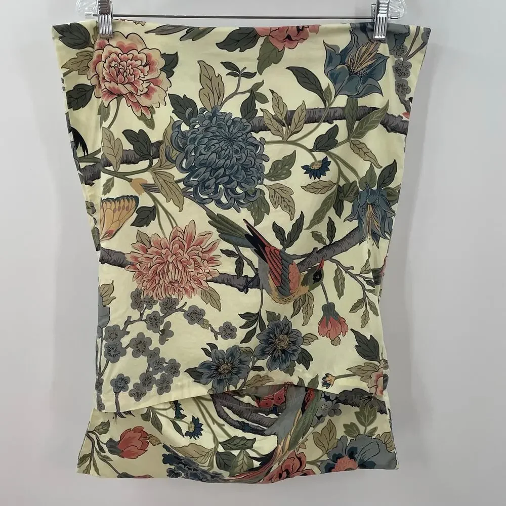 Pottery Barn Bloom Floral Standard Pillow Shams x 2